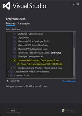 window app devlopement tool
